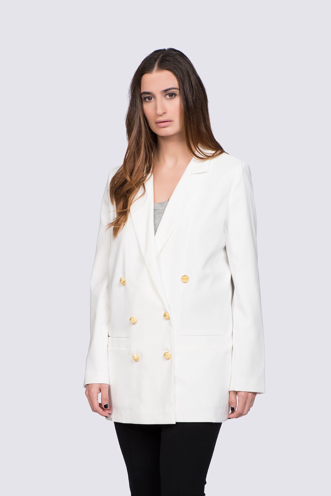 Blazer Moto Blanca Ewigem