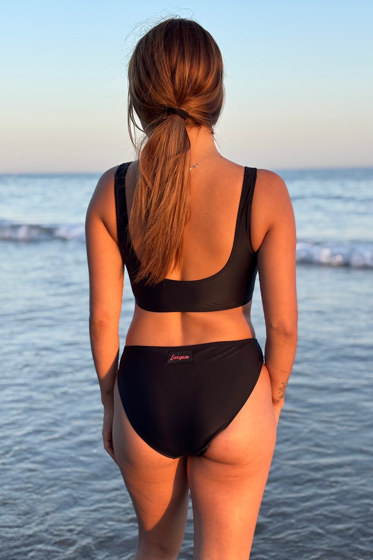 Bikini Lurex azul