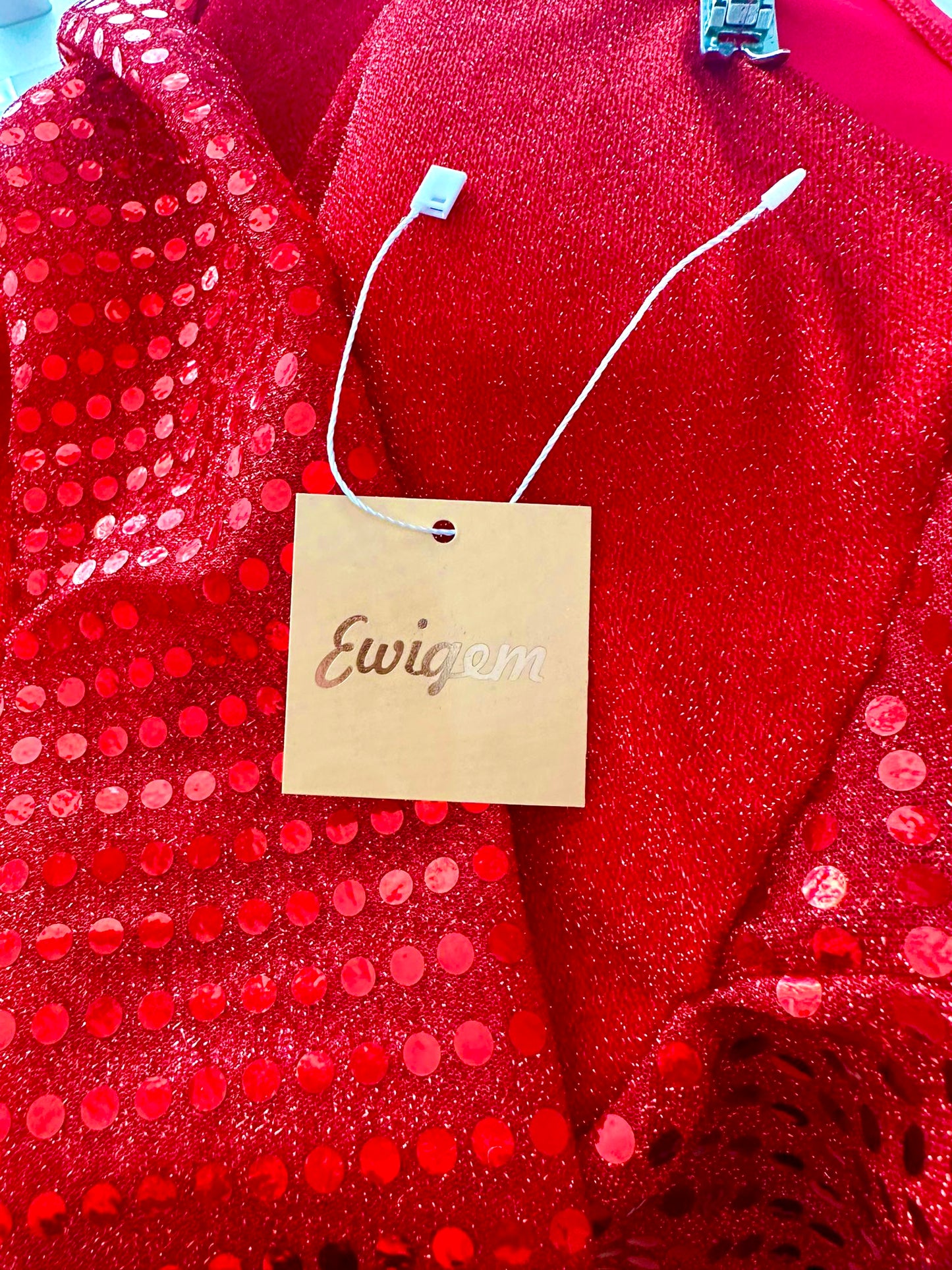 Top Cristal Rojo