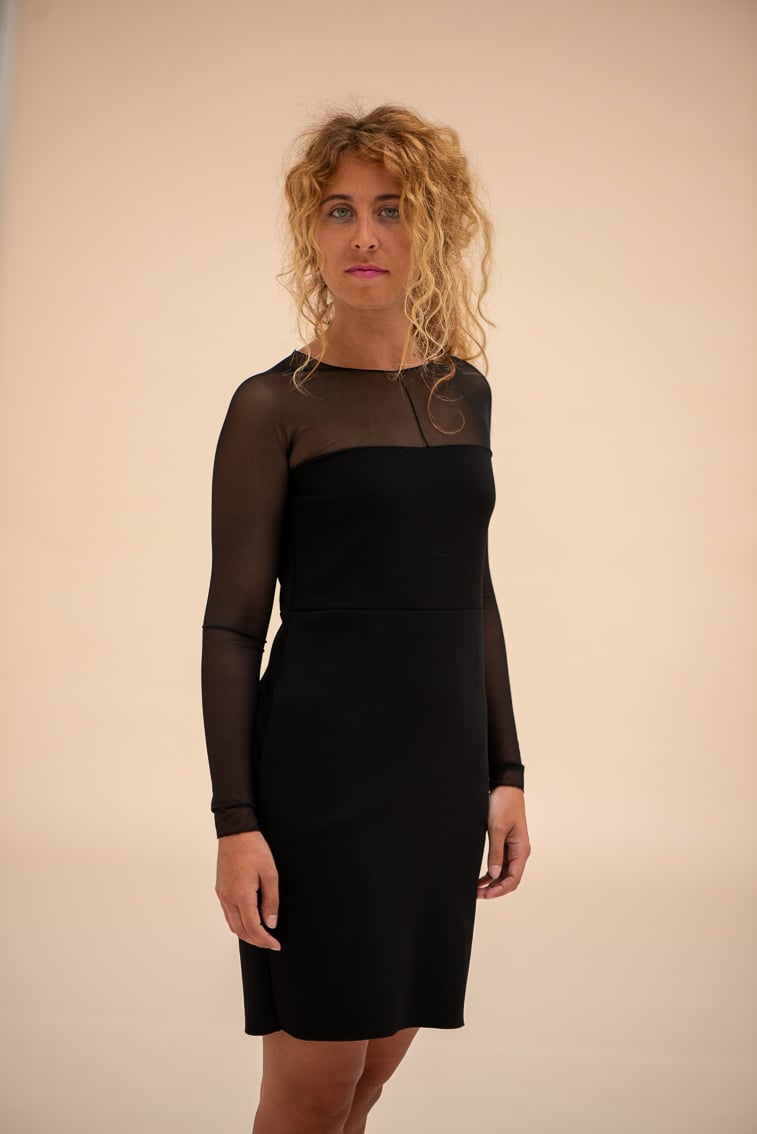 Vestido Musell Negro Ewigem