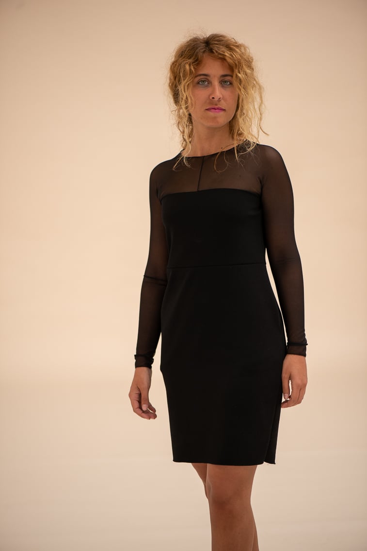 Vestido Musell Negro Ewigem