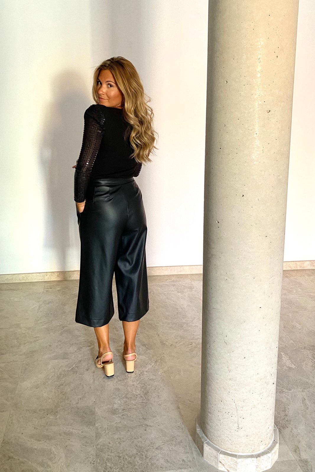 Pantalón Palazo Negro