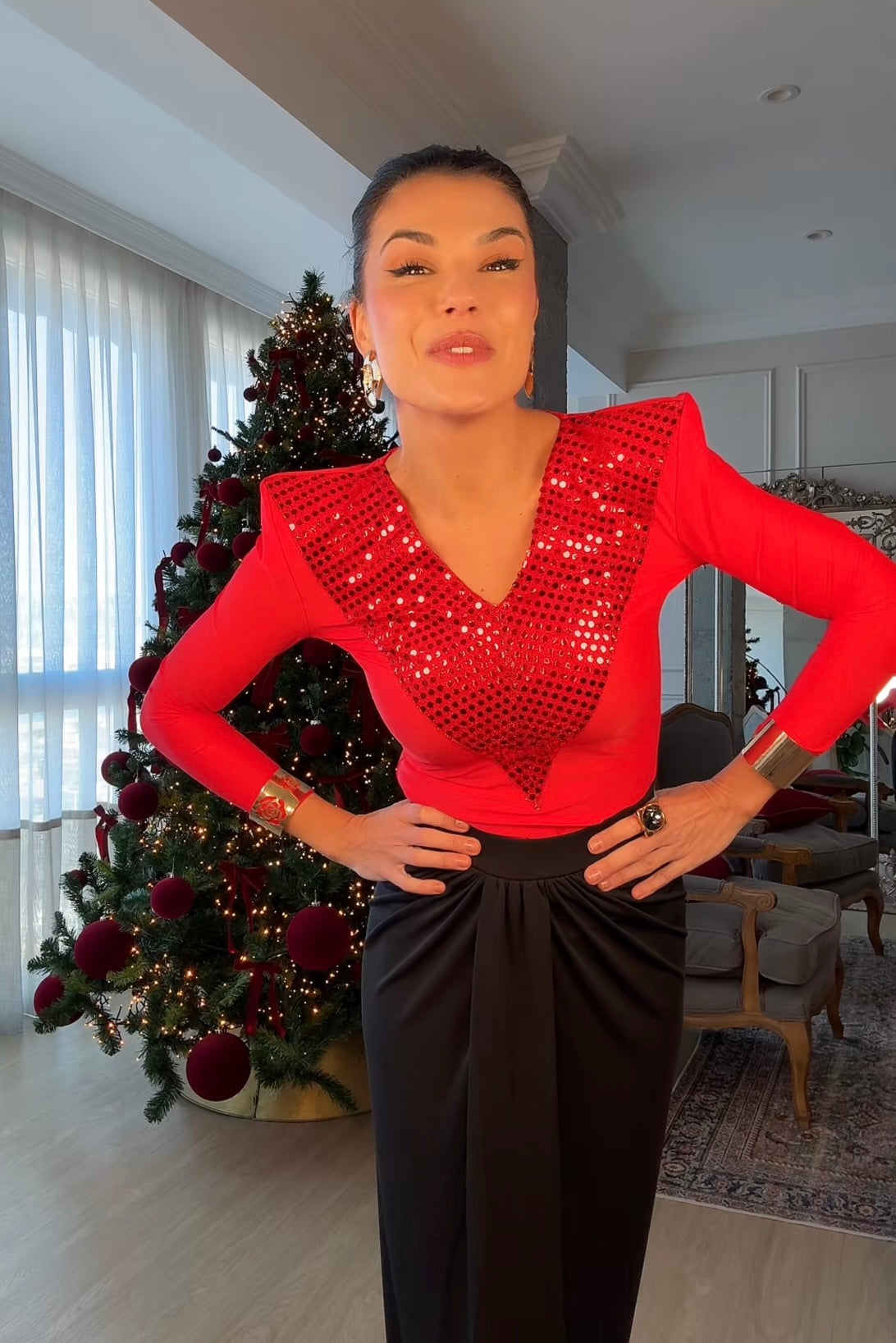 Top Love Lentejuelas