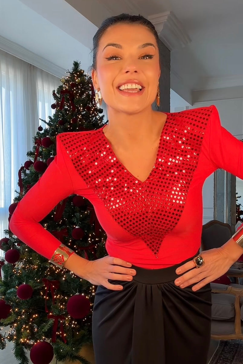 Top Love Lentejuelas