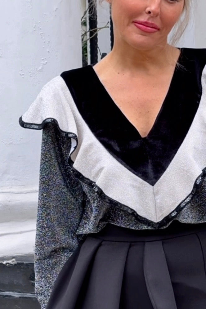Kendra Lurex Top