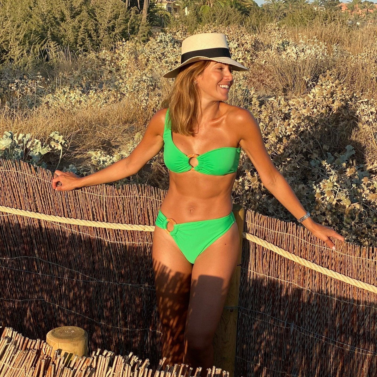 Bikini argolla verde Ewigem