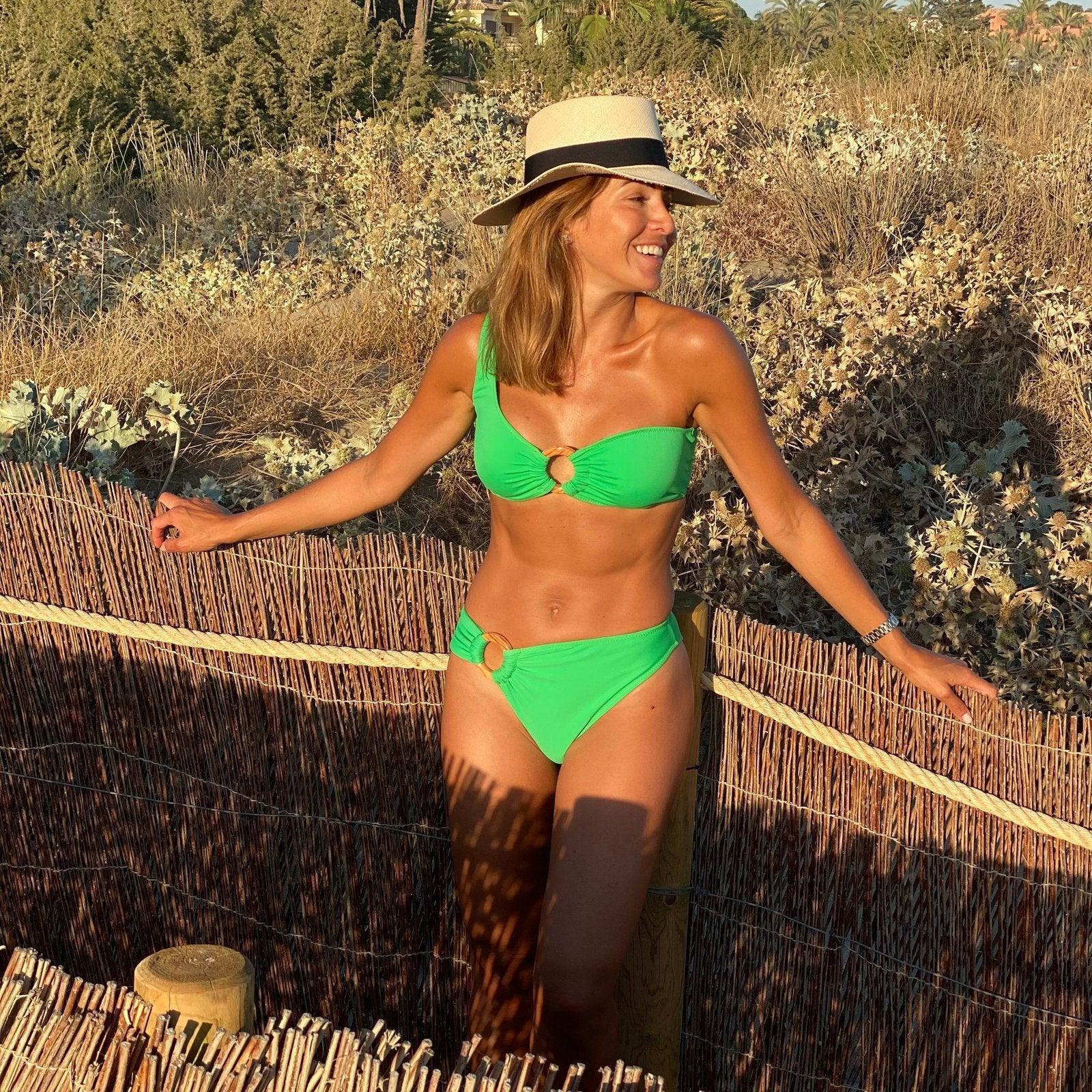 Bikini argolla verde Ewigem